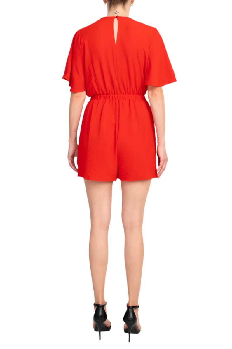 Emma & Michele V-Neck Romper-3