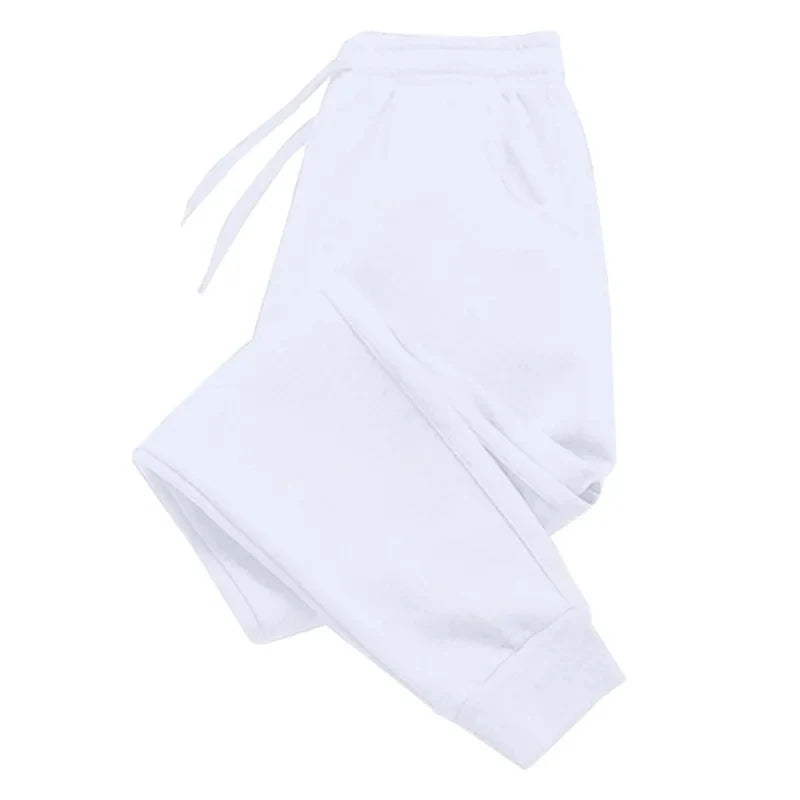 Men's Sweatpants Spring Autumn Fleece Pants Sport Gym Long Pants Casual Drawstring Pockets Trousers Oversize Sweatpants For Men - Kanasu Enterprises