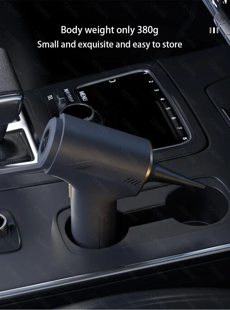 CENRR 895000PA Car Vacuum Cleaner Mini Powerful Wireless Handheld Cleaning Machine Home Appliance Portable Vacuum Cleaner - Kanasu Enterprises