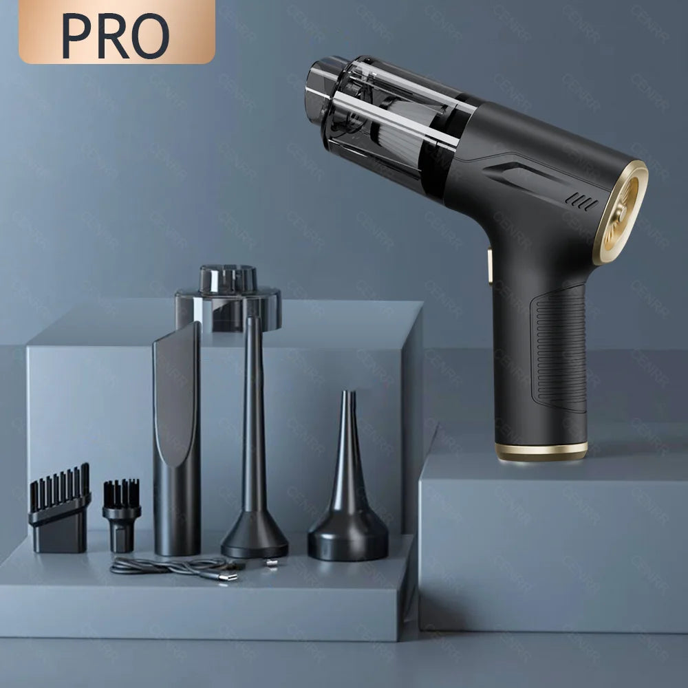 CENRR 895000PA Car Vacuum Cleaner Mini Powerful Wireless Handheld Cleaning Machine Home Appliance Portable Vacuum Cleaner - Kanasu Enterprises