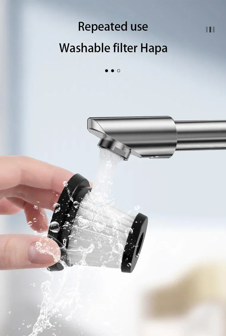 CENRR 895000PA Car Vacuum Cleaner Mini Powerful Wireless Handheld Cleaning Machine Home Appliance Portable Vacuum Cleaner - Kanasu Enterprises