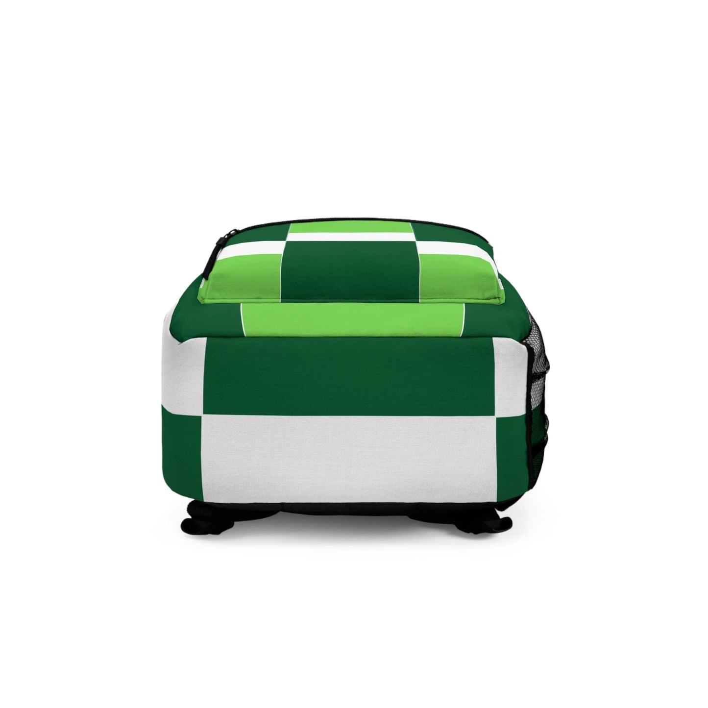 Backpack Work/school/leisure - Waterproof - Lime Forest Irish Green Colorblock-4