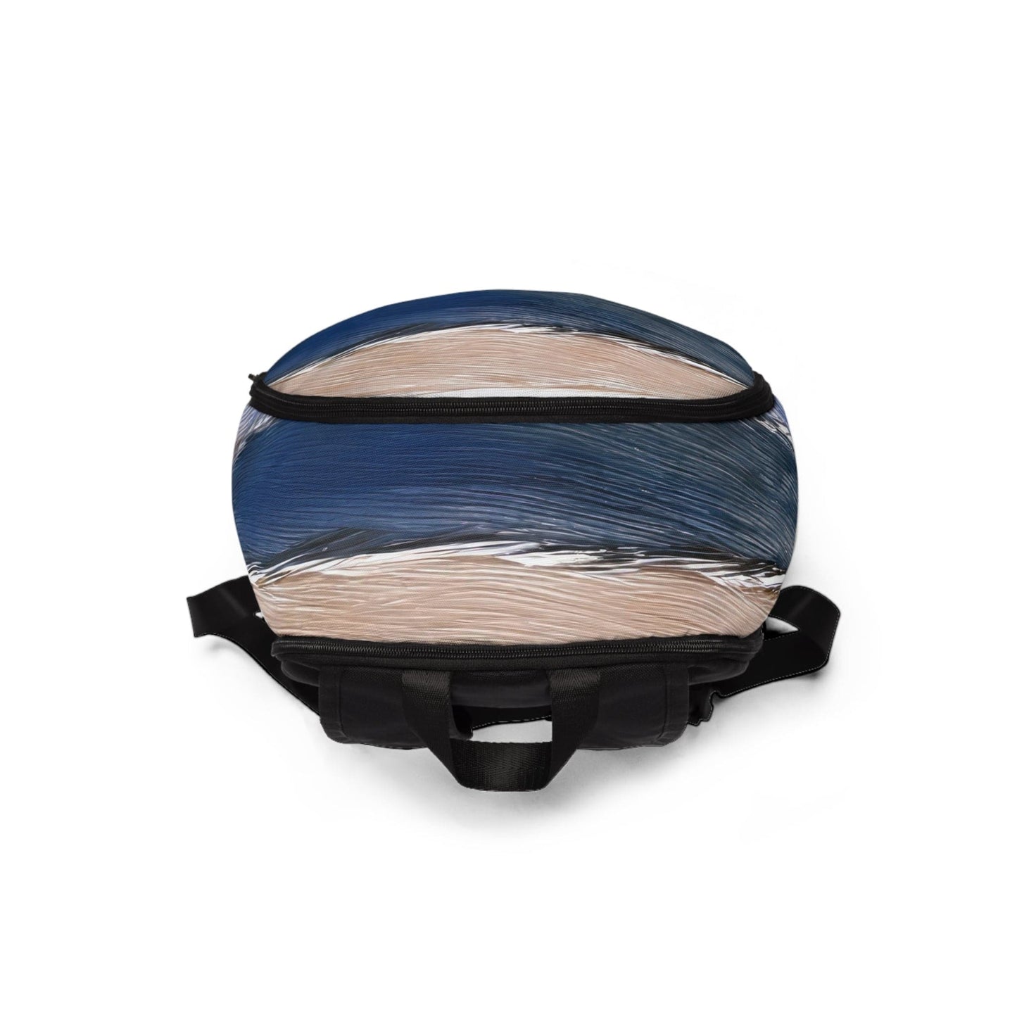 Fashion Backpack Waterproof Rustic Hues Pattern-3