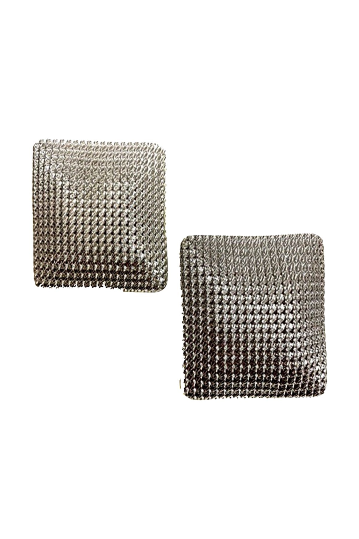New Fashion Square Stud Earrings-3