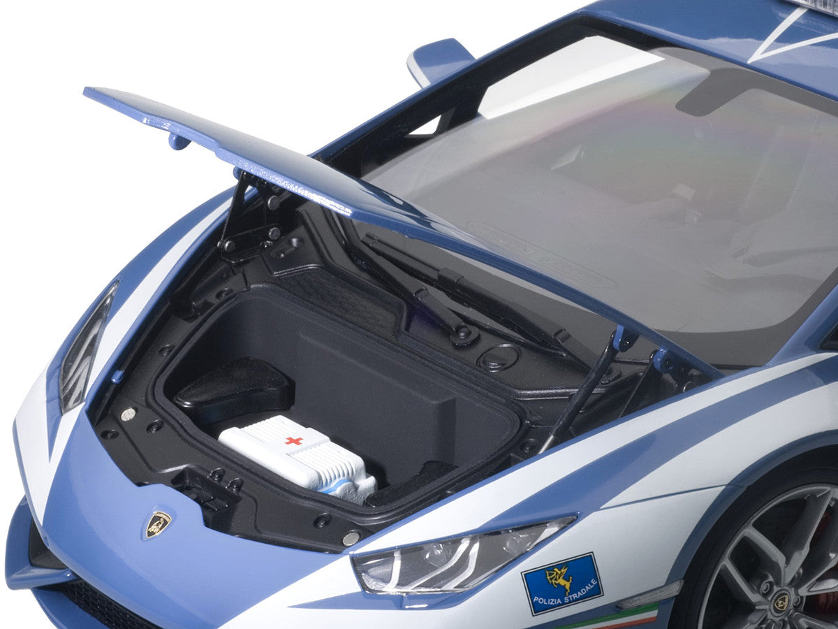 Lamborghini Huracan LP610 Police Car 1/18 Model Car by Autoart-2