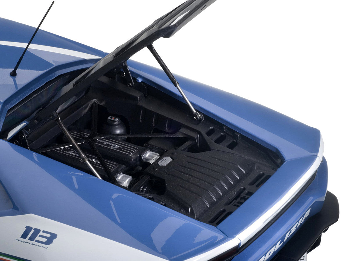 Lamborghini Huracan LP610 Police Car 1/18 Model Car by Autoart-3
