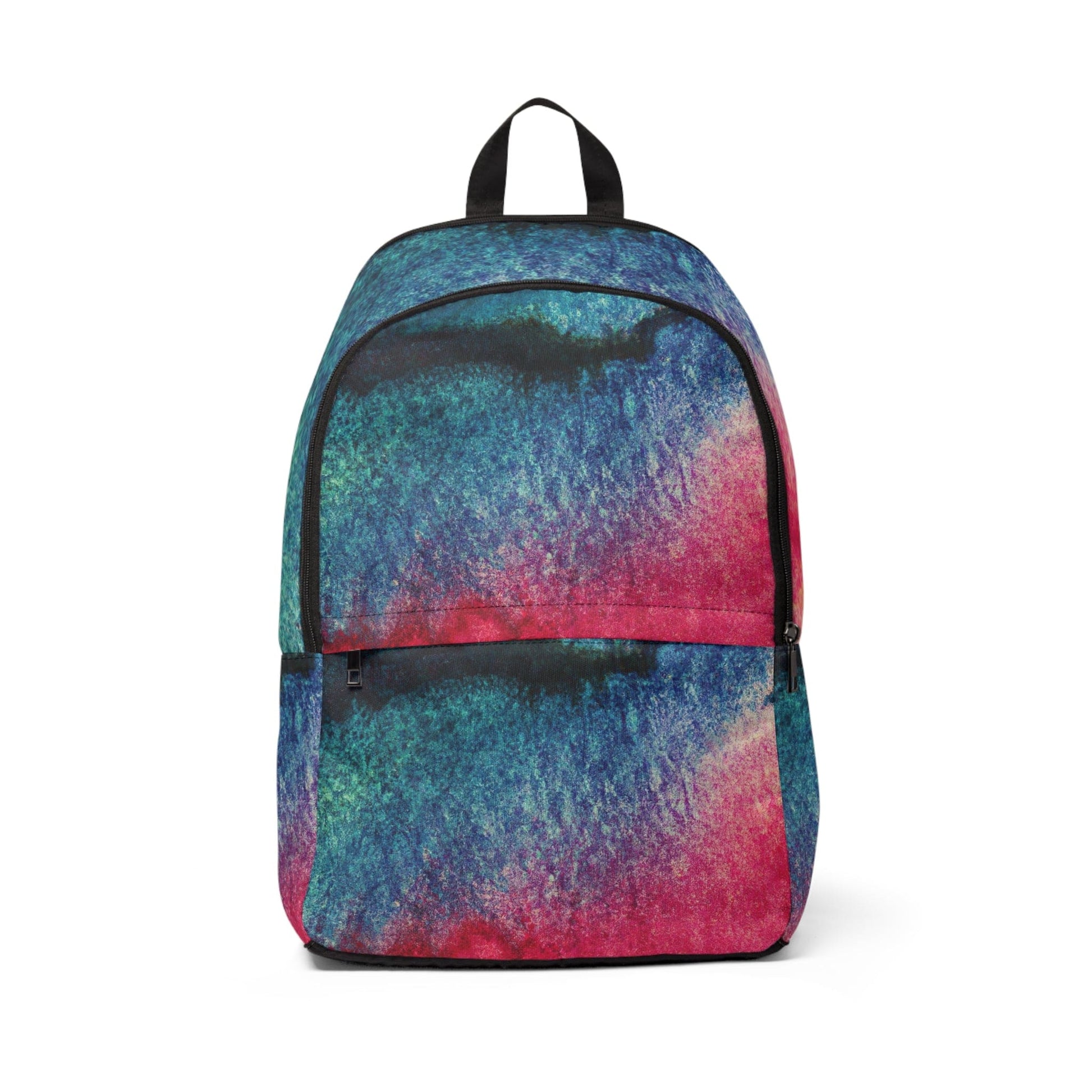 Fashion Backpack Waterproof Multicolor Abstract Pattern-0