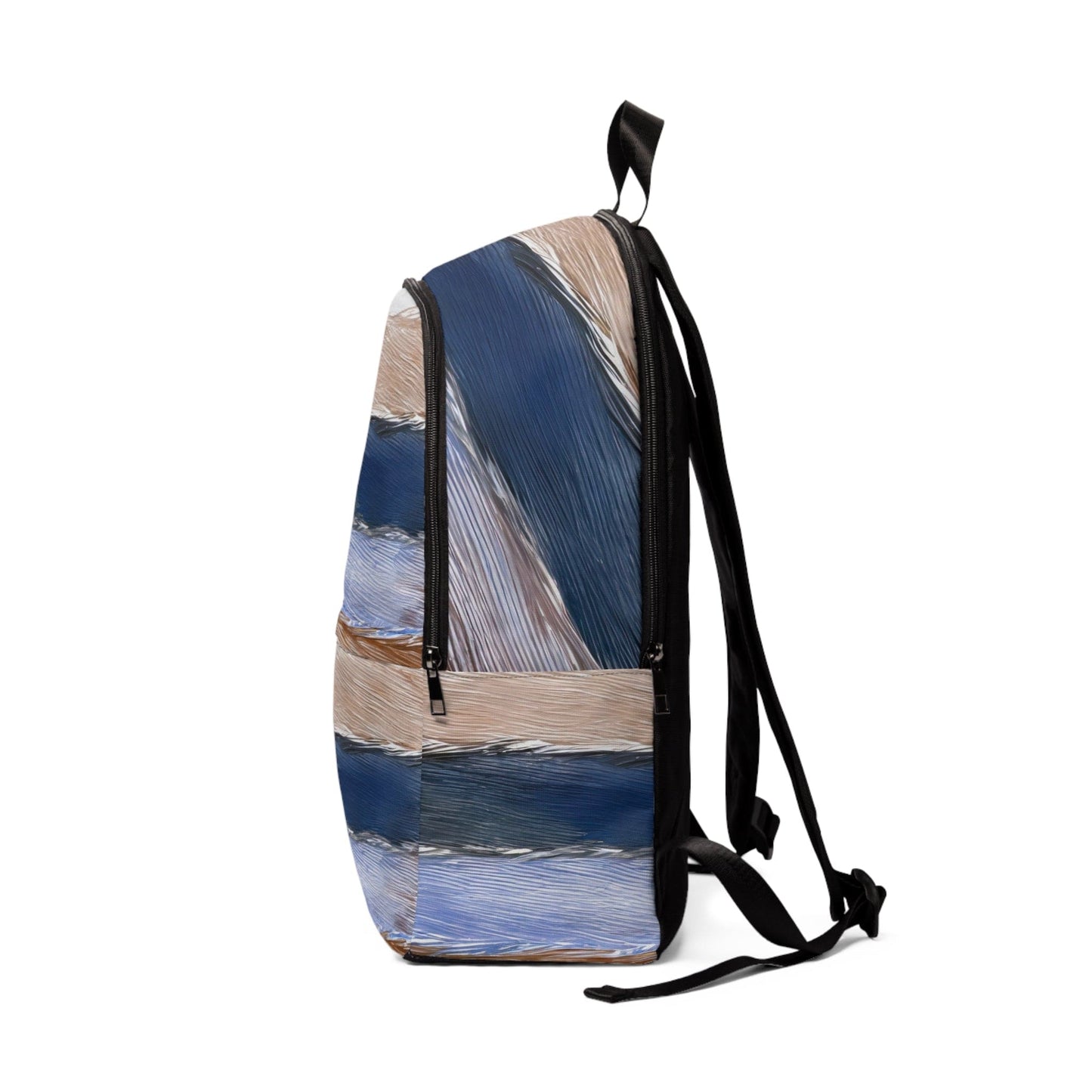 Fashion Backpack Waterproof Rustic Hues Pattern-2