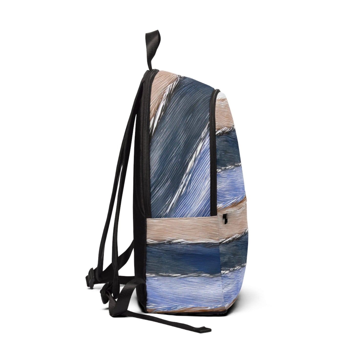 Fashion Backpack Waterproof Rustic Hues Pattern-1