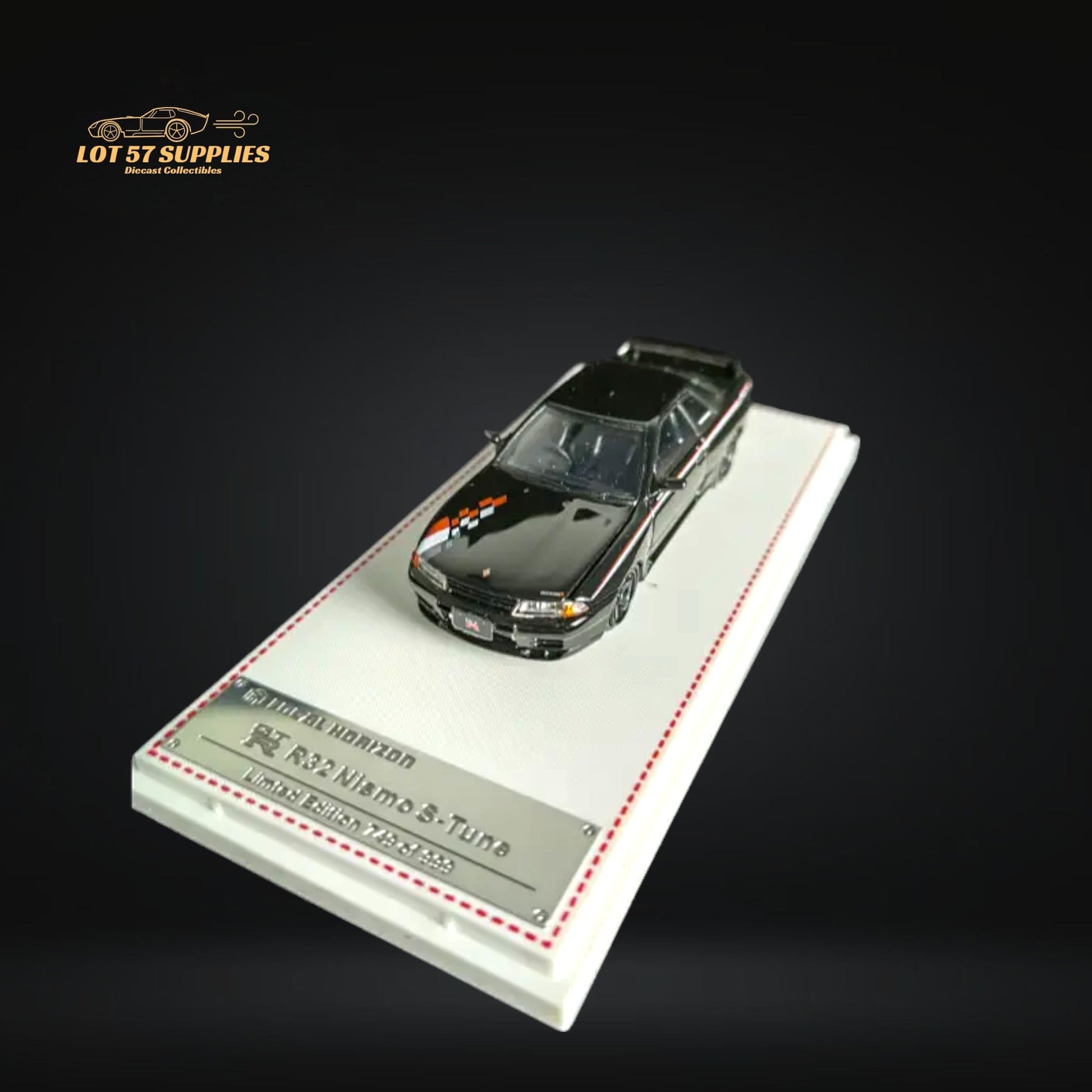 Focal Horizon Skyline R32 GT-R 3rd Gen Nismo S-Tune Black Nismo Livery 1:64-2
