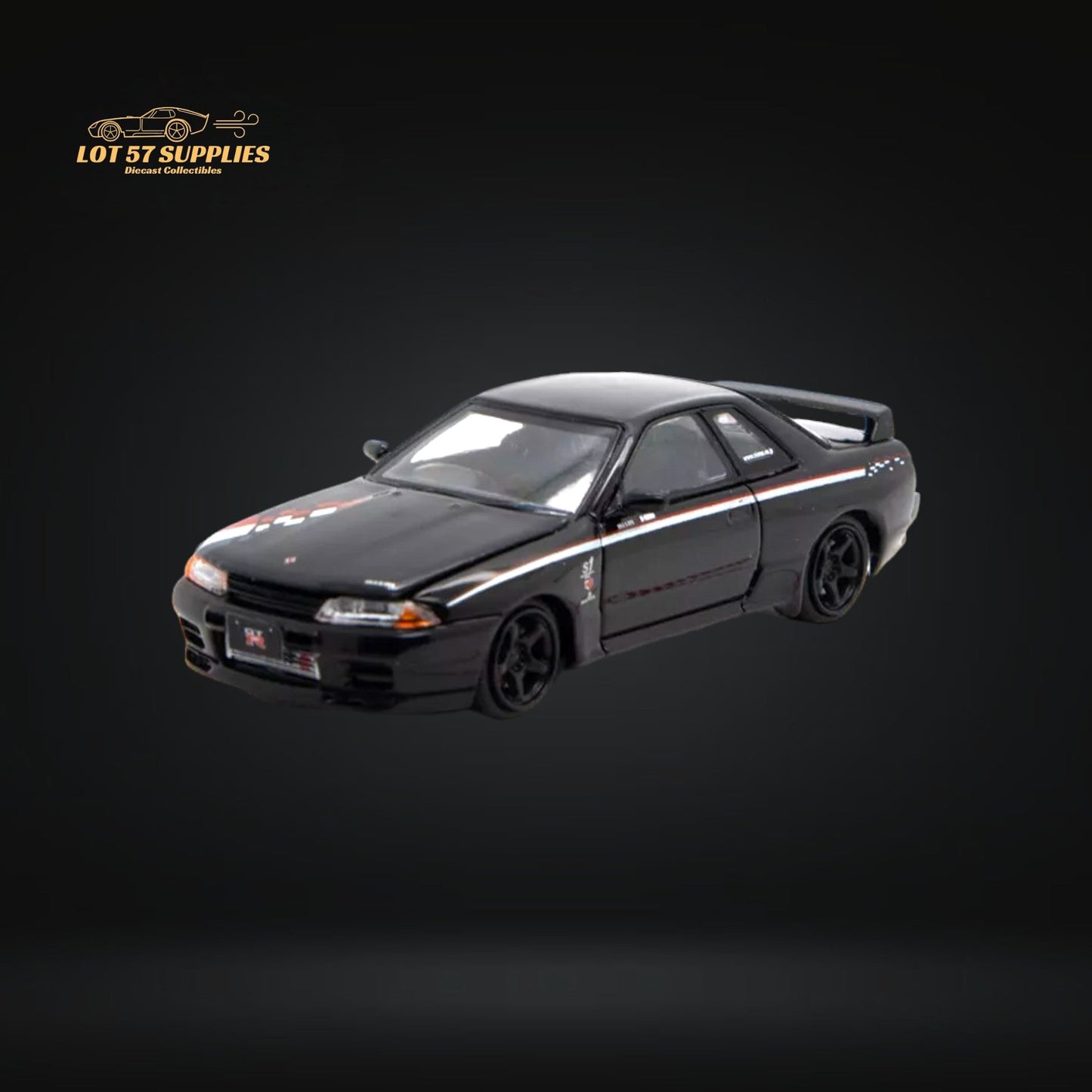 Focal Horizon Skyline R32 GT-R 3rd Gen Nismo S-Tune Black Nismo Livery 1:64-0