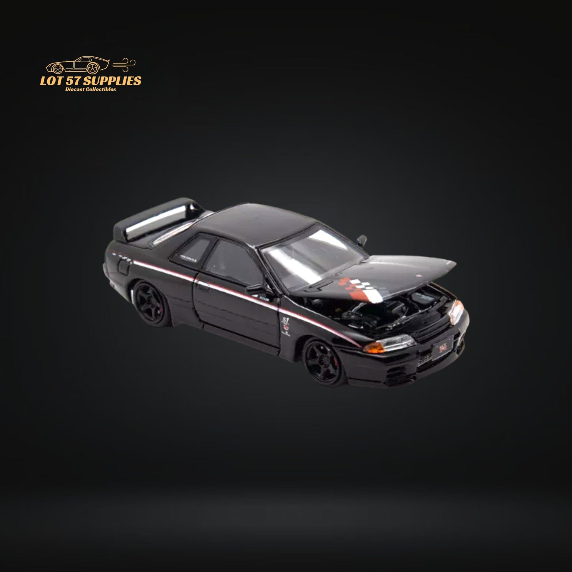 Focal Horizon Skyline R32 GT-R 3rd Gen Nismo S-Tune Black Nismo Livery 1:64-3
